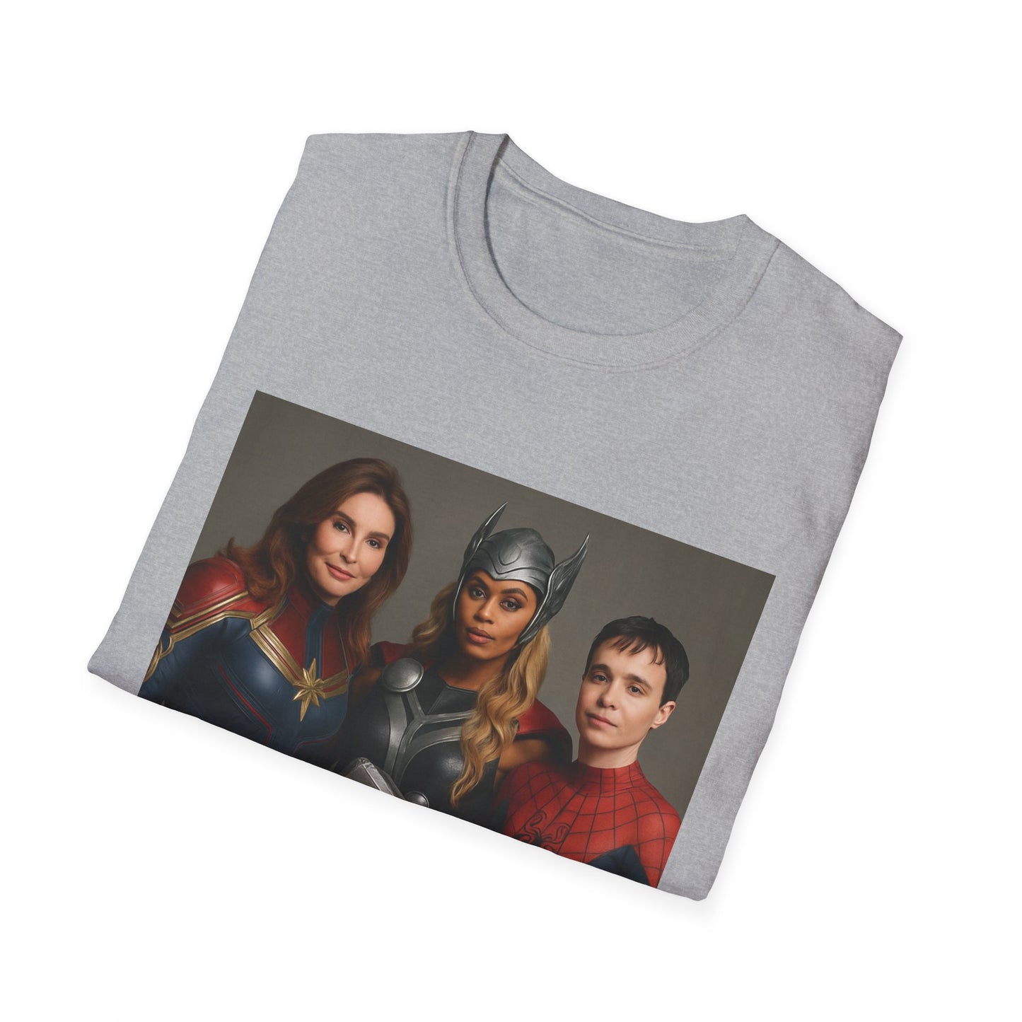 EX-MEN Unisex Softstyle T-Shirt, Superhero Tee, Gift for Fans, Comic Book Lover Shirt, Casual Wear, Fun Graphic T-Shirt