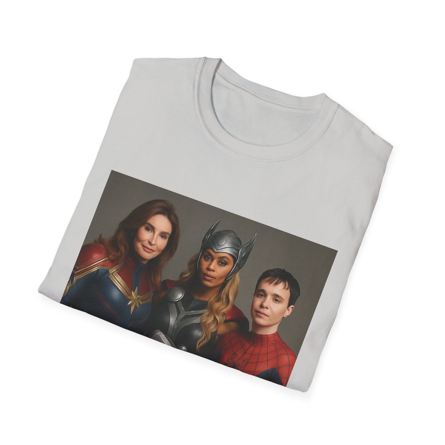 EX-MEN Unisex Softstyle T-Shirt, Superhero Tee, Gift for Fans, Comic Book Lover Shirt, Casual Wear, Fun Graphic T-Shirt